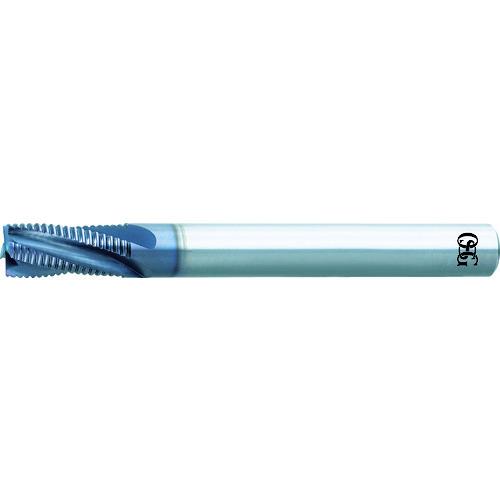 OSG 超硬スクエアエンドミル ダイヤコート 荒用ルーター ラフィングタイプ 4刃 DIA-REC 刃径6mm 刃長18mm 8809161 DIA-REC 6