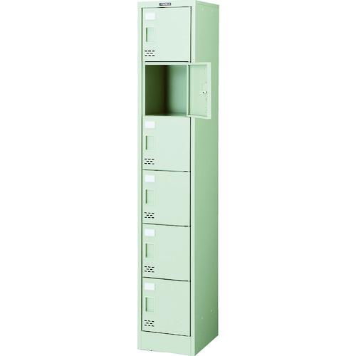 (送料別途)(直送品)TRUSCO シューズケース 6人用 293X380XH1700 扉付 SC-06