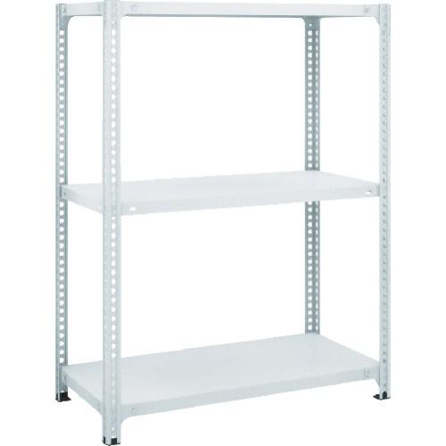 (送料別途)(直送品)TRUSCO スチールラック SBL型抗菌塗装セミボルトレス軽量棚 W1800XD300XH1200 3段 W色 SBL-4633-W