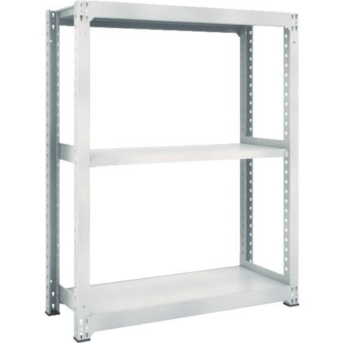 (送料別途)(直送品)TRUSCO スチールラック M5型中量棚 1200X921XH1500 3段 単体 ネオグレー M5-5493:NG