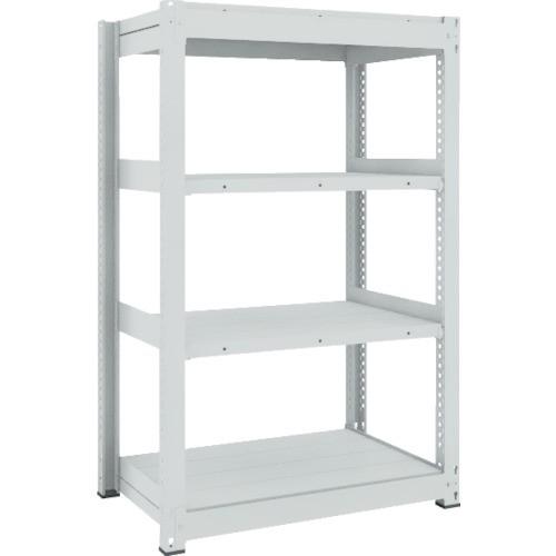 (送料別途)(直送品)TRUSCO TUG型中量ボルトレス棚 600kg 単体型 955×626×H1500 4段 TUG600-53L-4