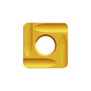 富士元 フェイス加工用Nタイプ精密級チップ 超硬M種 TiN NK3030 12個 N43GUR:NK3030