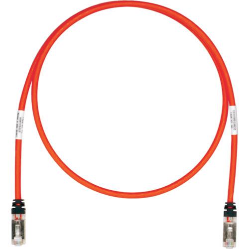 パンドウイット CAT6A/CAT6 シールドパッチコード 15m 赤 STP6X15MRD