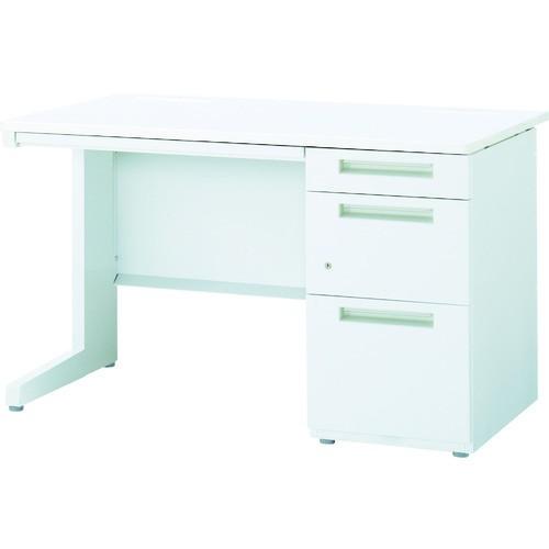 (送料別途)(直送品)イナバ デュエナ Pタイプ 片袖机(L型脚)B4-3段タイプ DUP7-147-B3 SW/OW