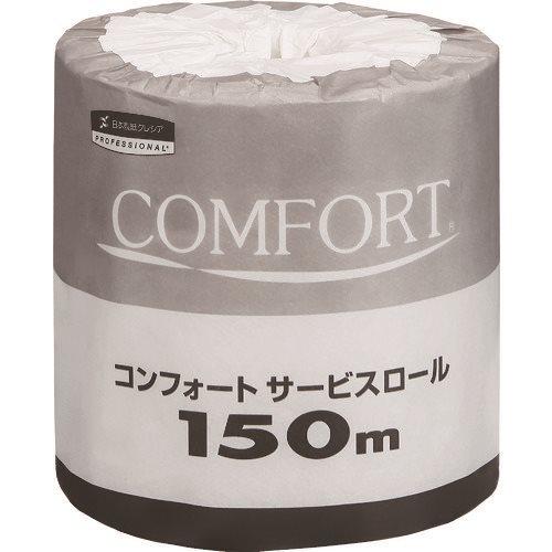 (送料別途)(直送品)クレシア コンフォートサービスロール 150m 1ケース60個入 11250