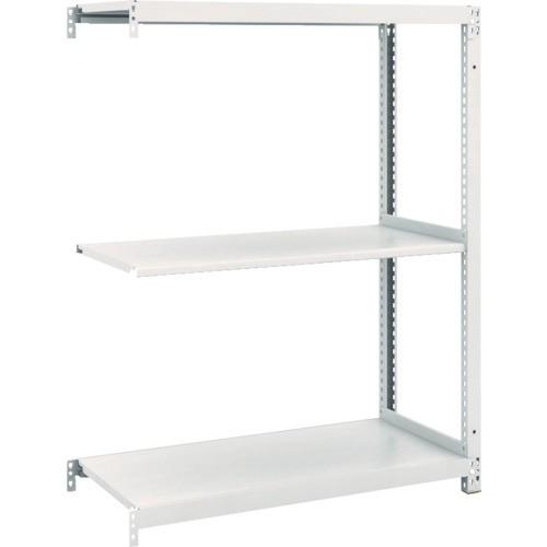 (送料別途)(直送品)TRUSCO スチールラック M1型抗菌塗装ボルトレス軽量棚900X420XH1200 3段 連結 M1-4343B