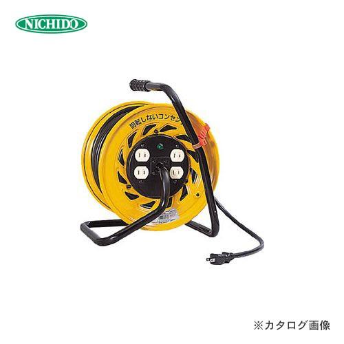 コードリール屋外型日動工業　30m 日動工業株式会社｜コードリール 100V 防雨防塵型 アース付 温度