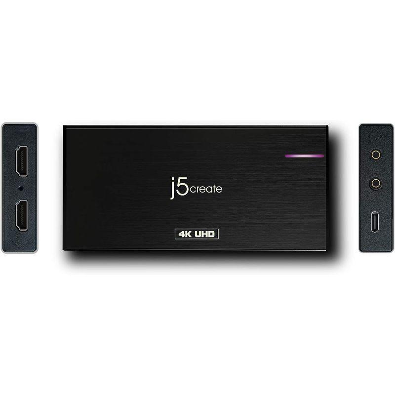 【2026年1月8日以降の発送予定】 j5 create USB-C HDMI ゲームキャプチャーボート 4K画面プレイ対応 FHD 1080p実況配信 ゲーム録画 アルミ素材筐 【2193767873】(11707円)