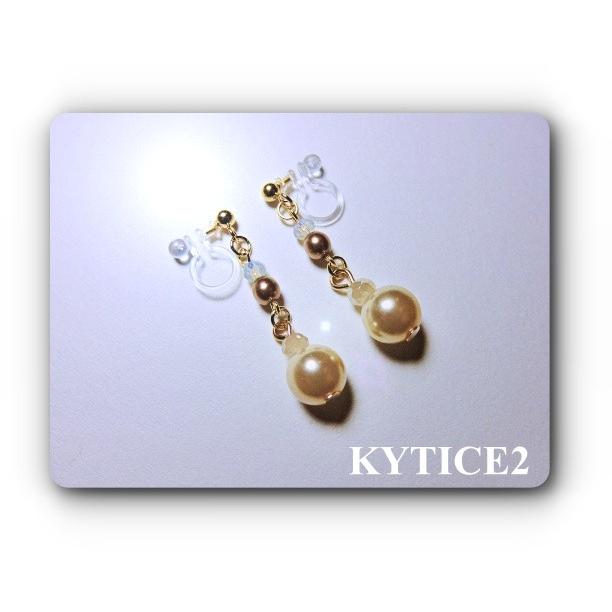 適切な価格 Kytice2i817gggdpr S トクプラ 安い アレルギー対応 樹脂ノンホールピアス イヤリング パール ベージュ系 Redoriente Net