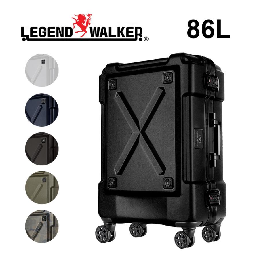 LEGEND WALKER レジェンドウォーカー OUTDOOR アウトドア 背面収納付スーツケース 630269 6colar 290
