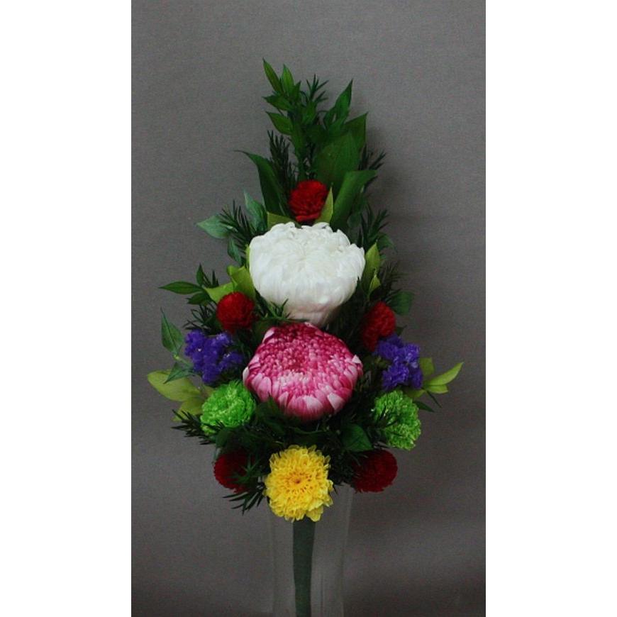 プリザーブドフラワー仏花アレンジ 花器なし Butuhanasiro プリザーブドフラワーキュート 通販 Yahoo ショッピング