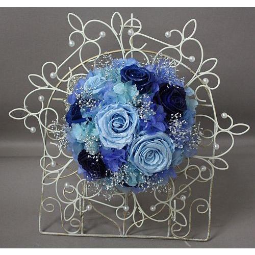 クリスマス飾り（ブルー系） : プリザーブドフラワーキュート - 通販