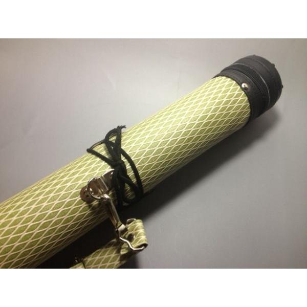 【レザー矢筒　柄　紐付き　サイズ小　95ｃｍ　 】　弓道　和弓　 矢収納弓具｜kyudo-com