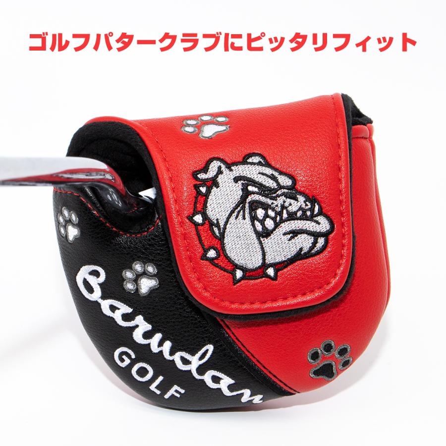ゴルフ ヘッドカバー パターカバー マレット ピンタイプ ゴルフ ヘッドカバー パターカバー マレット ピンタイプ