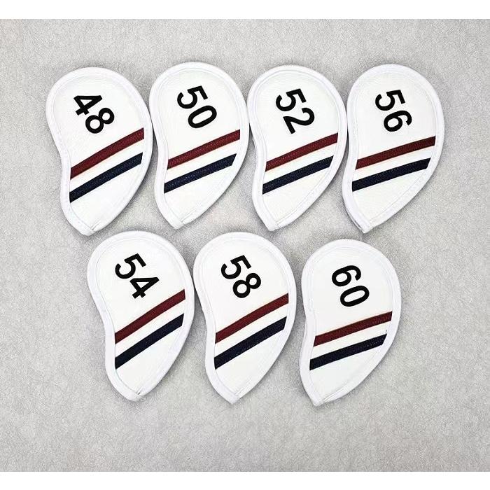 ゴルフ ヘッドカバー アイアンカバー ウェッジカバー 1個（48°、50