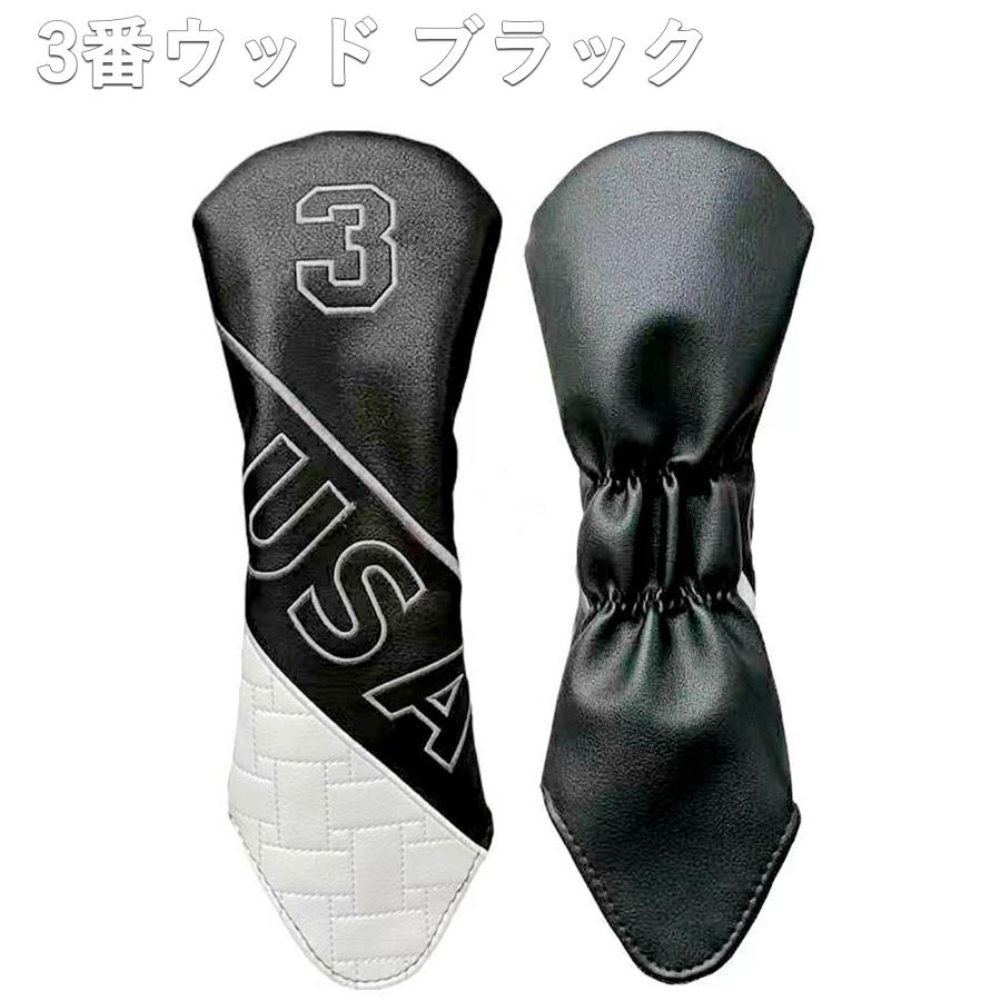 ゴルフ ヘッドカバー ドライバー カバー 440cc 460cc 用 ウッド ゴルフ ヘッドカバー ドライバー カバー 440cc 460cc 用 ウッド