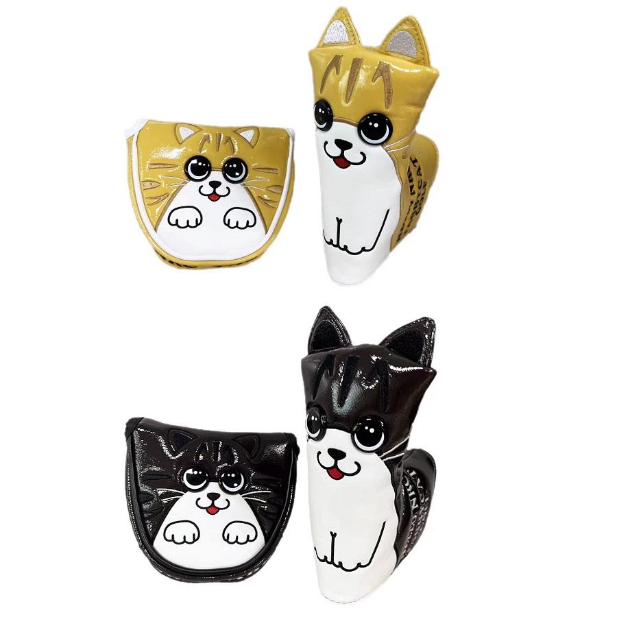 パターカバー ヘッドカバー オデッセイ 2ボールに対応 マレット用