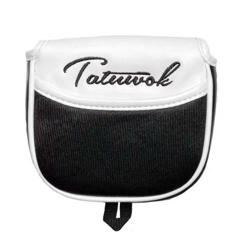 ゴルフ ヘッドカバー パターカバー 磁石タイプ開閉 オデッセイ2ボール