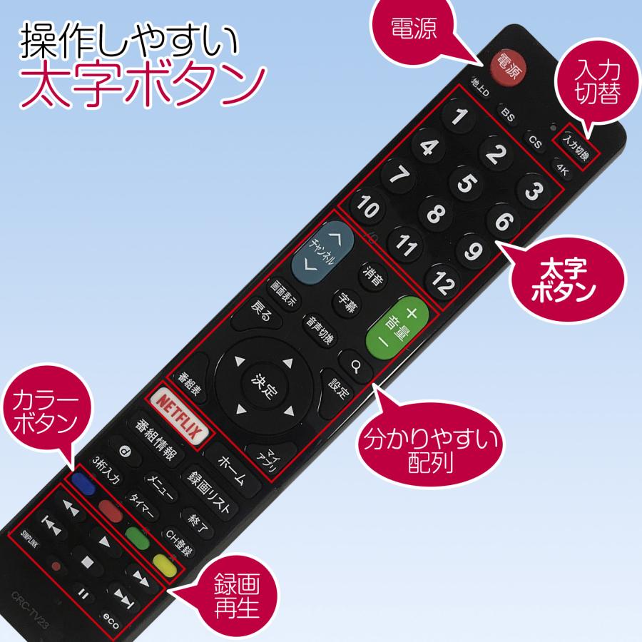 テレビ リモコン 日立 パナソニック シャープ ソニー ハイセンス テレビ リモコン 日立 パナソニック シャープ ソニー ハイセンス