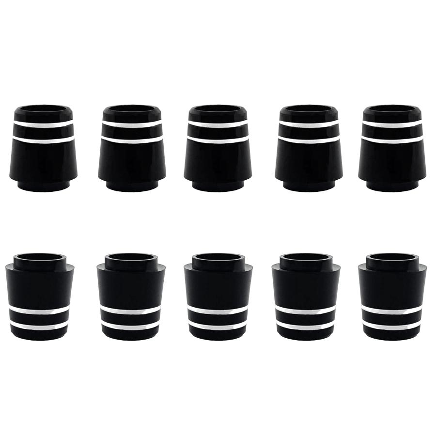 ゴルフ フェルール 10個入り スリーブ 用 ソケット リシャフト部品銀箔