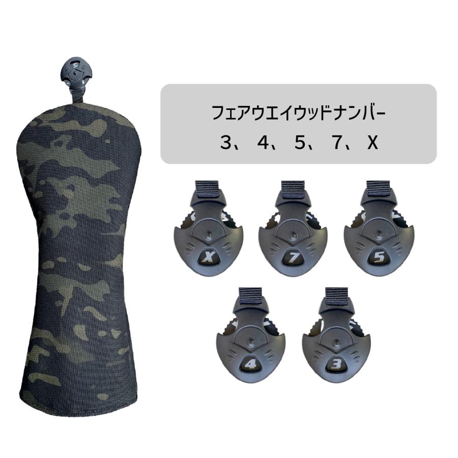 ゴルフ ヘッドカバー ユーティリティ フェアウェイウッド ドライバー