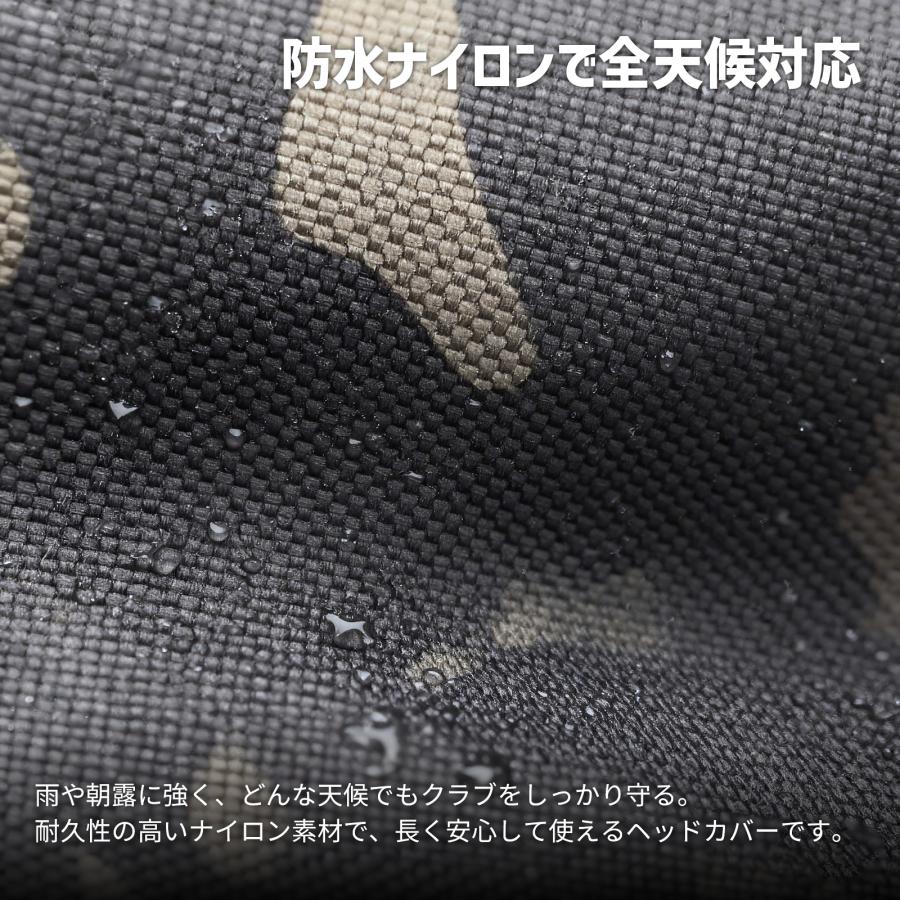 ゴルフ ヘッドカバー 4点セット ユーティリティ フェアウェイウッド