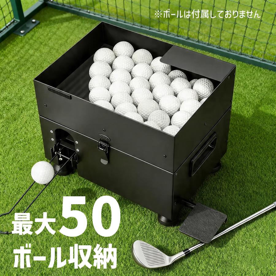 ゴルフボールディスペンサー 詰まり防止構造】ゴルフボールディスペンサー 耐衝撃素材 ボール出し機