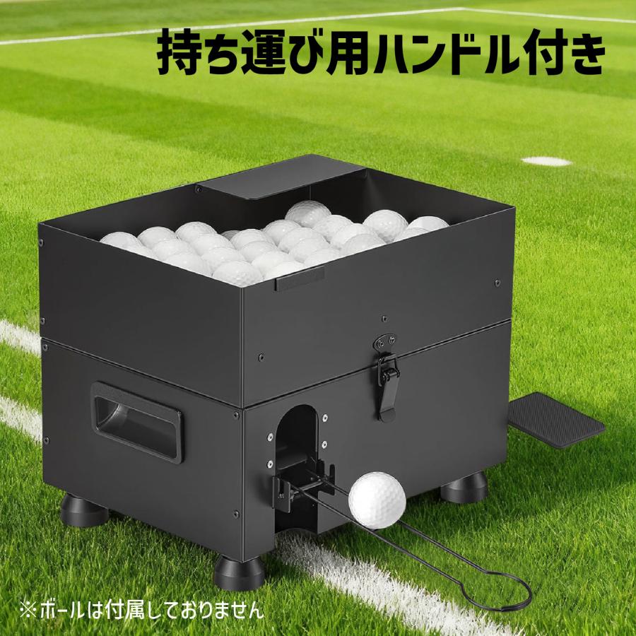 ゴルフボールディスペンサー 詰まり防止構造】ゴルフボールディスペンサー 耐衝撃素材 ボール出し機