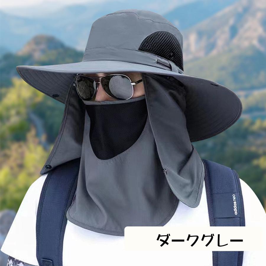 セール中】 日よけ帽子 サファリハット つば広 レディース メンズ