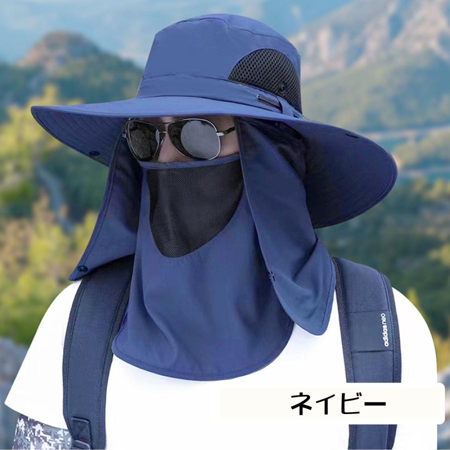 セール中】 日よけ帽子 サファリハット つば広 レディース メンズ