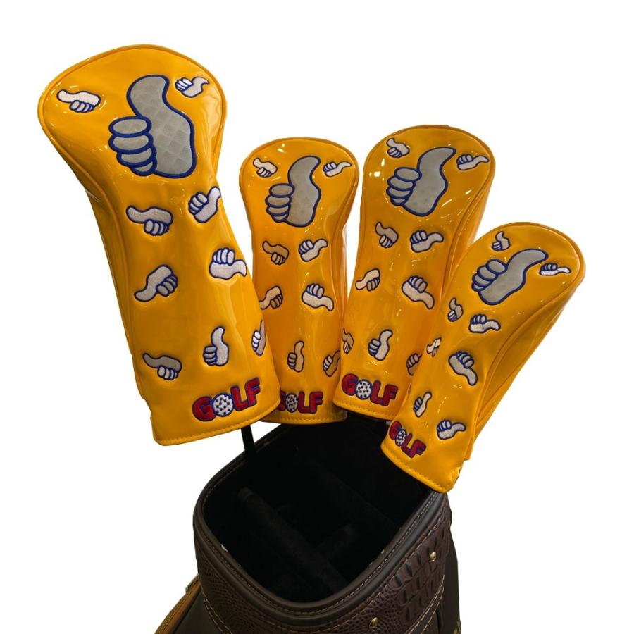 ゴルフ ヘッドカバー ドライバー カバー ウッド ユーティリティ 用 UT