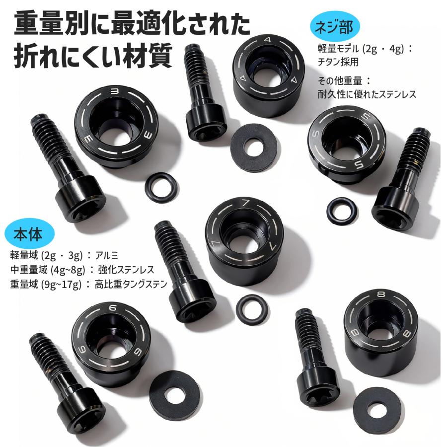 互換品】テーラーメイド Qi4d ドライバー対応 ウェイト MAX LS LITE