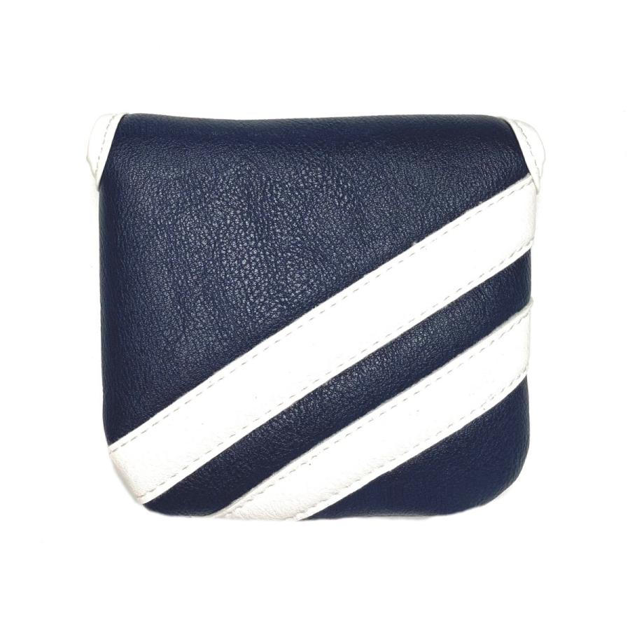 ゴルフ ヘッドカバー パターカバー マレット オデッセイ2ボール