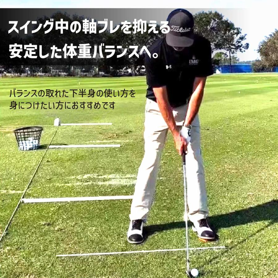 ゴルフ スイングステップパッド 2個セット 練習器具 バランス パッド