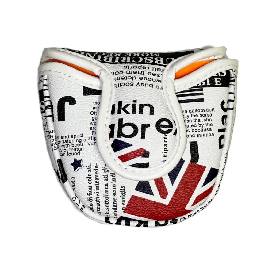 ゴルフ パターカバー ヘッドカバー オデッセイ 2ボール 対応 マレット