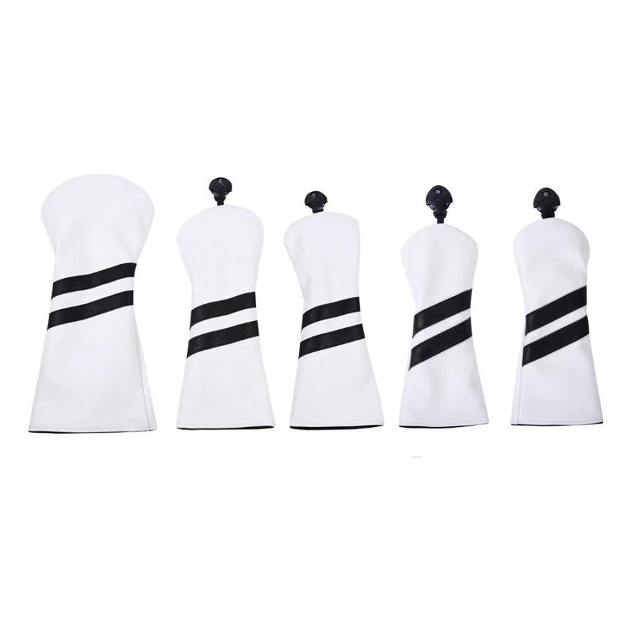 ヘッドカバー ゴルフ カバー ドライバー ウッドカバー FW 2点