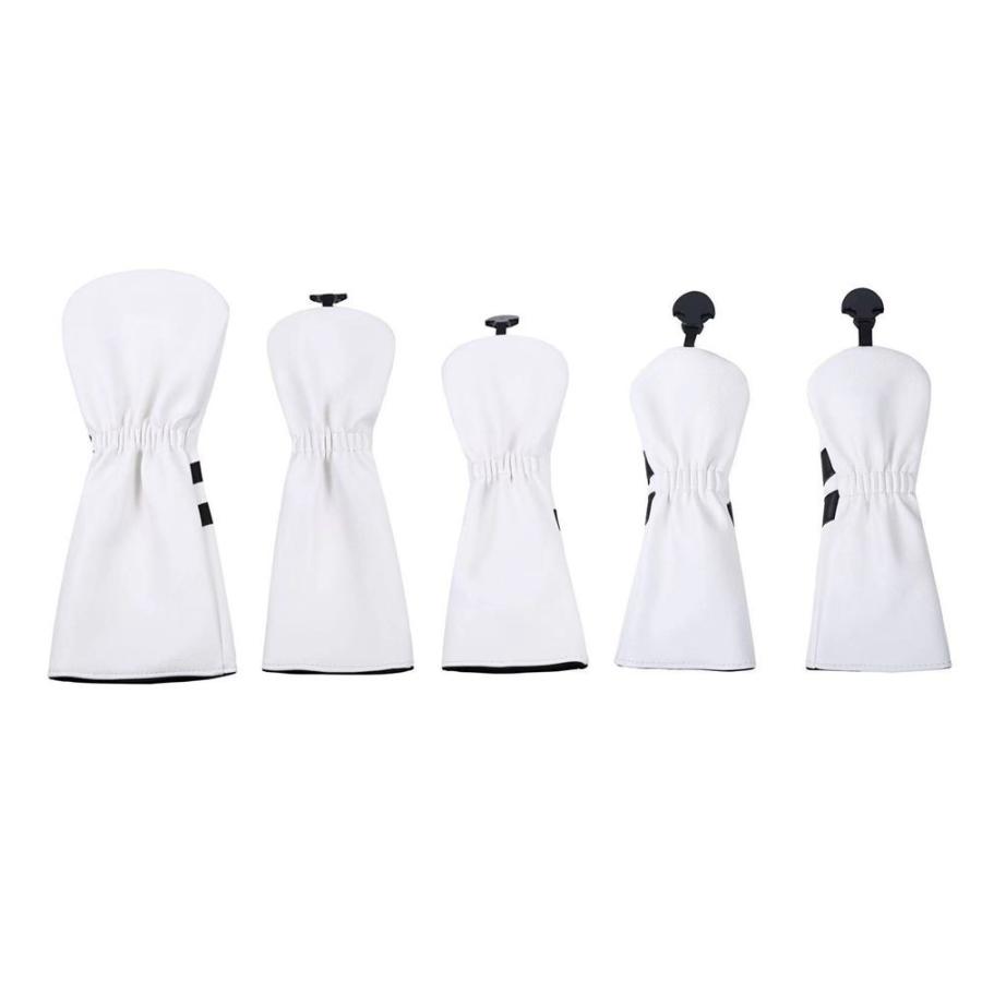 ヘッドカバー ゴルフ カバー ドライバー ウッドカバー FW 2点