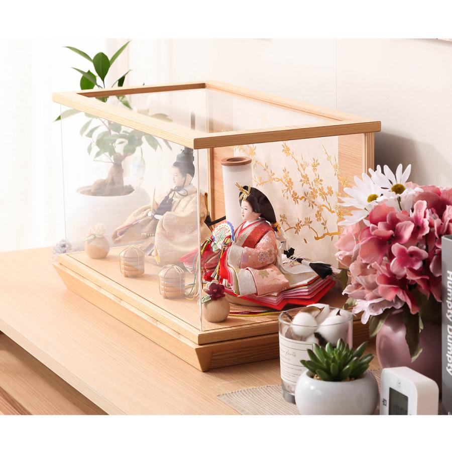 3000円OFFクーポン発行中】雛人形 ケース飾り コンパクト 芥子