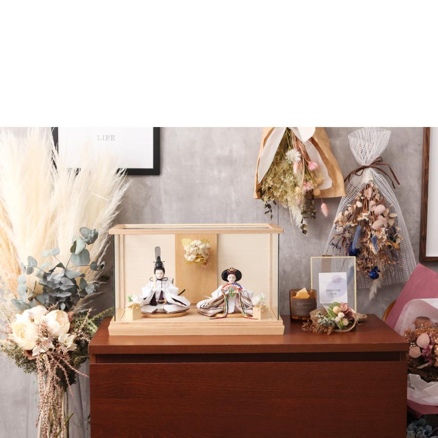 3000円OFFクーポン発行中】雛人形 ケース飾り 花束ひな ミニ