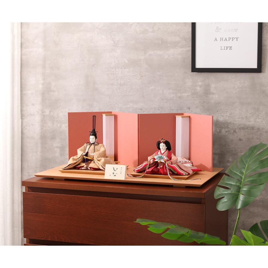 清水久遊作 雛人形 ひいな 十番 正絹 瑞雲 親王飾 ひな人形【ご優待