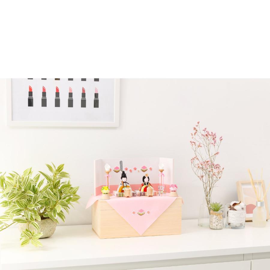 KM2 可愛い立ち雛　木目込人形　雛飾り　親王飾り　雛人形コンパクト KM2 可愛い立ち雛 木目込人形 雛飾り 親王飾り 雛人形コンパクト