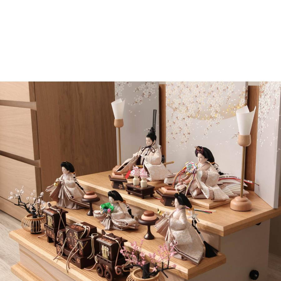 20号 菱三宝 本金 唐草牡丹 2点セット 木製品 雛道具　小道具　海外土産 20号 菱三宝 本金 唐草牡丹 2点セット 木製品 雛道具 小道具 海外