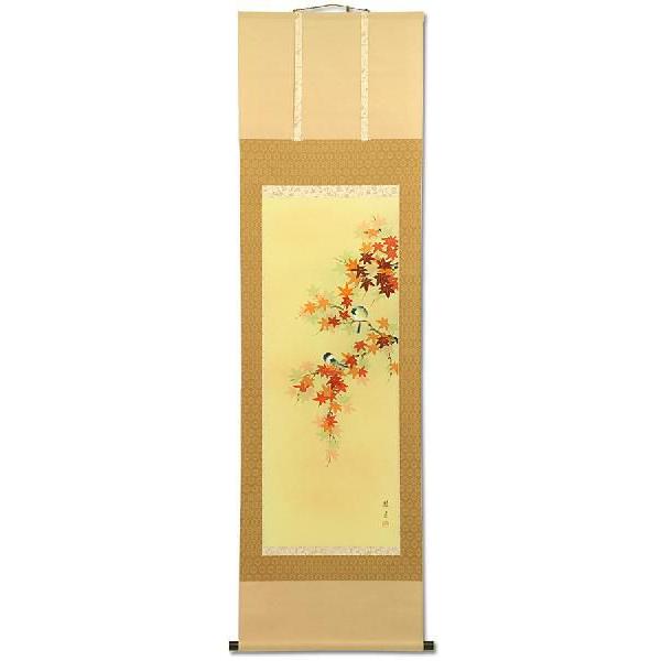 掛軸 掛け軸 槭樹 坂本雅堂作 掛け軸-美術、工芸品-楽器、手芸、コレクション