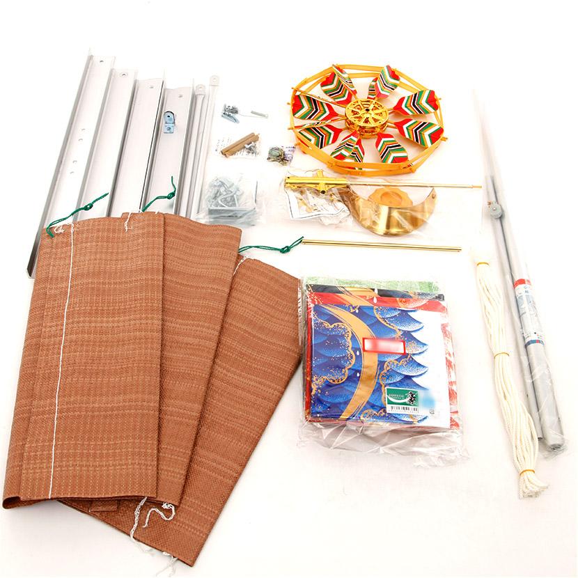 鯉のぼり 庭園用スタンドセット 徳永鯉 豪 1.5ｍ こいのぼり 砂袋付 家紋入れ・名前入れ可能吹流し