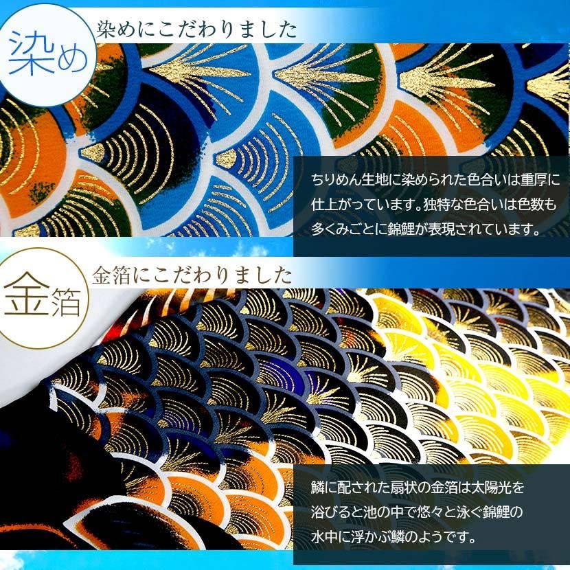 徳永鯉 【ポイント10倍】こいのぼり お庭用杭打込みセット 日本製