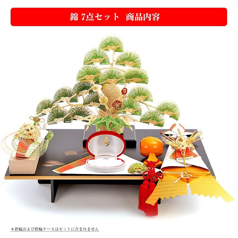 1/5迄☆年末年始大感謝☆全品ポイント2倍！】【コンパクト結納】錦 七