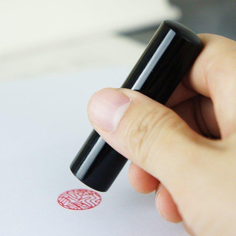 印鑑 はんこ 法人印鑑代表者印　黒水牛【16.5mm　18.0mm】寸胴　印鑑 はんこ 法人 会社設立 実印 銀行印 角印 送料無料 法人印鑑 |  | 03