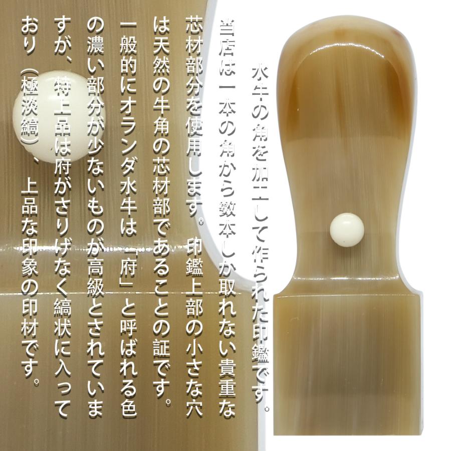 レビュー特別価格！数量限定！オランダ水牛 法人設立ケース付き3点セット角印　銀行印　代表取締役印　印鑑  会社設立 実印 銀行印 角印 送料無料 |  | 02