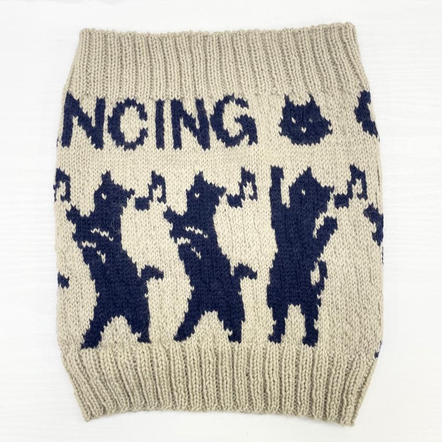 ダンシング ネッコウォーマー by knitting_papa リッチモア パーセント