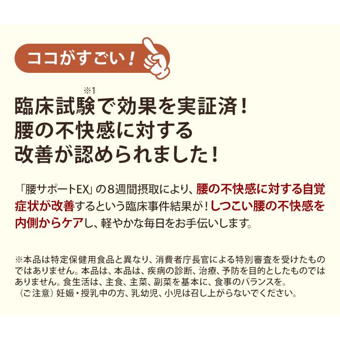 キューサイ 腰サポートEX 90粒入 3袋まとめ買い おまけ付き｜kyusaikenko｜07